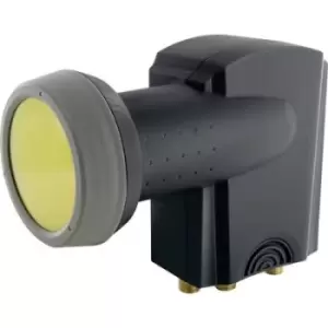 Image of Schwaiger SPS7944A531 Quad LNB LNB feed size: 40 mm weatherproof Anthracite
