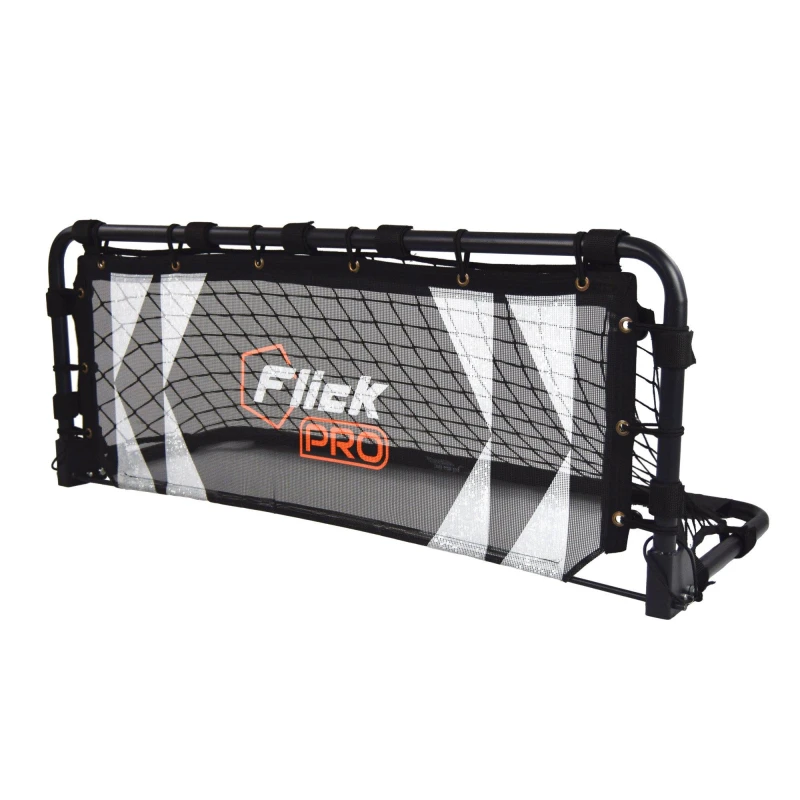 Image of Football Flick PRO Felxfold Rebounder Black & Orange unisex Medium