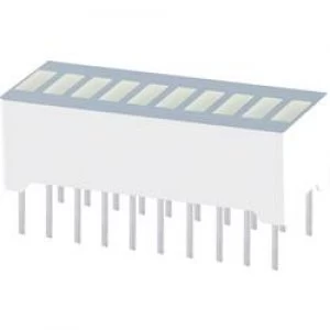 Image of LED bargraph array 10x Red L x W x H 25.4 x 10.16 x 12mm King