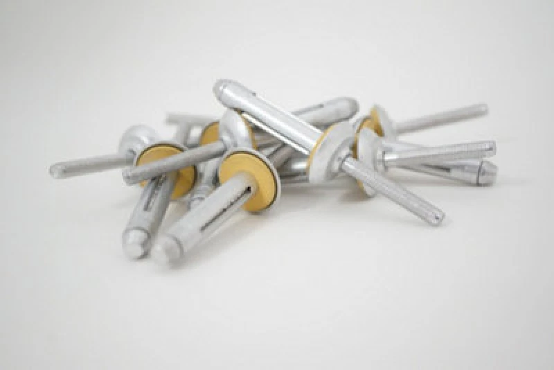 Image of Jrp Riveting Products 7.8 X 28.2mm Aluminium Rivets - Jrpadlls7828W - Box Of 100