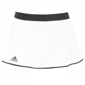 Image of adidas Womens Tennis Aspire Skort Skirt - White/Black