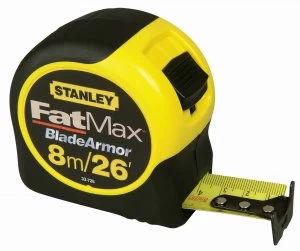 Image of Stanley Fatmax Armour Blade 8m Tape Measure