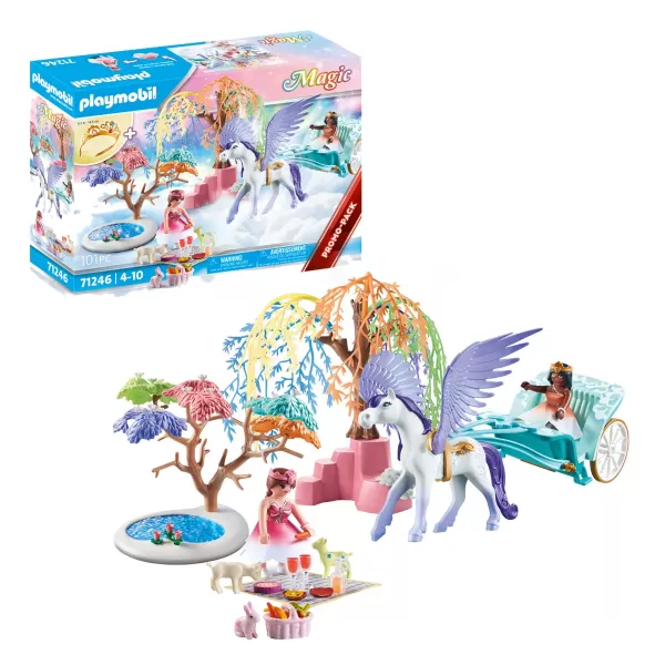 Image of Playmobil 71246 Princess Picnic With Pegasus Carriage Promo