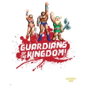 Image of Golden Axe 'Guardians' Art Print - 14 x 11