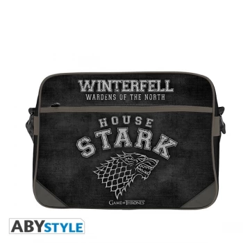 Image of Game Of Thrones - Full Print House Stark Messenger Bag