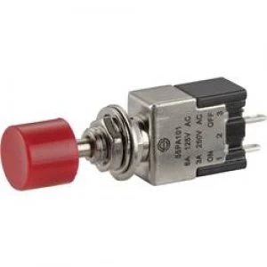 Image of Pushbutton switch 250 V AC 3 A 1 x OnOn SCI PA102
