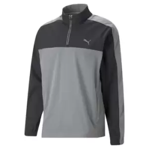 Image of Puma Momentum quarter Zip Mens - Black