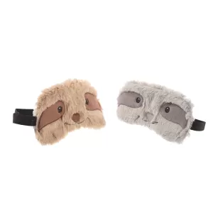 Image of Plush Sloth Design Fun Eye Mask