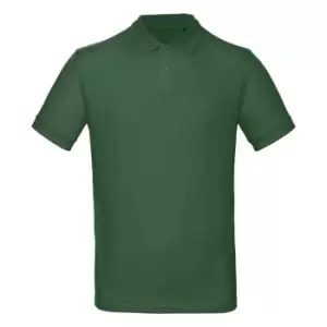 Image of B&C Mens Inspire Polo (Pack of 2) (S) (Bottle Green)