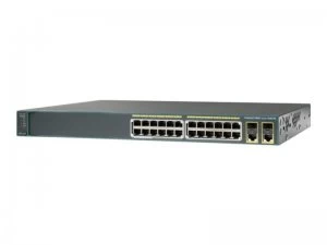 Image of Catalyst WS-C2960+24TC-S - 2960 Plus 24 10/100 + 2 T/SFP