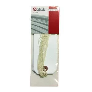 Image of Westdesign Blick Luggage Tag White Pack of 100 RS219255