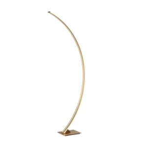 Image of Arcus Floor Lamps Arc Floor Lamps, Brushed Gold