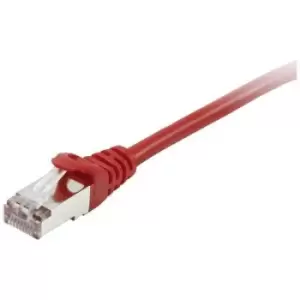 Image of Equip 605521 RJ45 Network cable, patch cable CAT 6 S/FTP 2m Red gold plated connectors