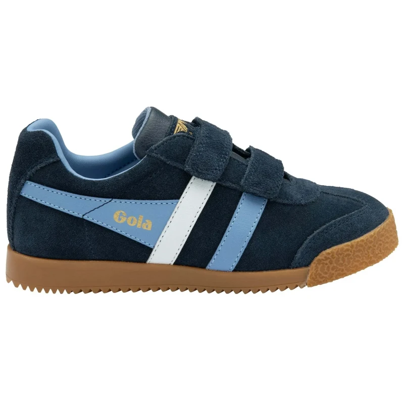 Image of Gola Children's Trainers Gola Harrier Strap Bleu Unisex 31