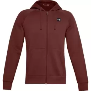 Image of Under Armour Rival Fleece Zip Hoodie Mens - Red