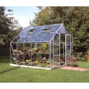 Image of Halls Greenhouses Magnum - 12ft x 8ft - Green - 3mm Horticultural, Steel