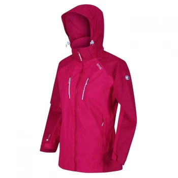 Image of Regatta Womens Calderdale IV Waterproof Jacket - Duches/DkCer