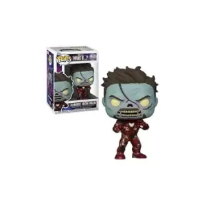 Image of Funko POP Vinyl Marvel: What If - Zombie Iron Man