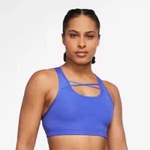 Image of Nike DriFit Swoosh Bra Womens - Purple