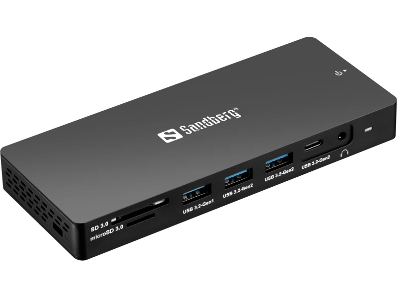 Image of Sandberg USB-C 13in1 Docking Station Pro