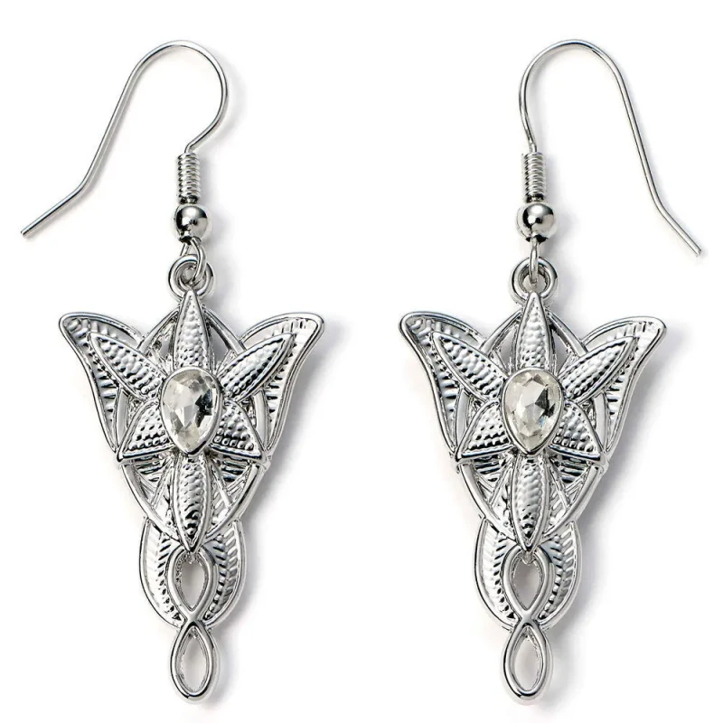 Image of The Lord Of The Rings Arwens Evenstar Earring silver coloured Onesize Women