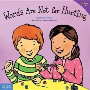 Image of Words are Not for Hurting by Elizabeth Verdick