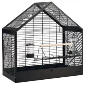 Image of Beeztees Birdcage Yara Black 71X35X70 Cm Metal