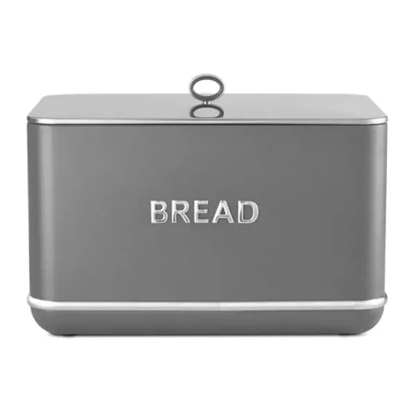 Image of Tower Renaissance Bread Bin - Grey