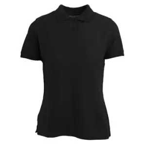 Image of Absolute Apparel Womens/Ladies Diva Polo (S) (Black)