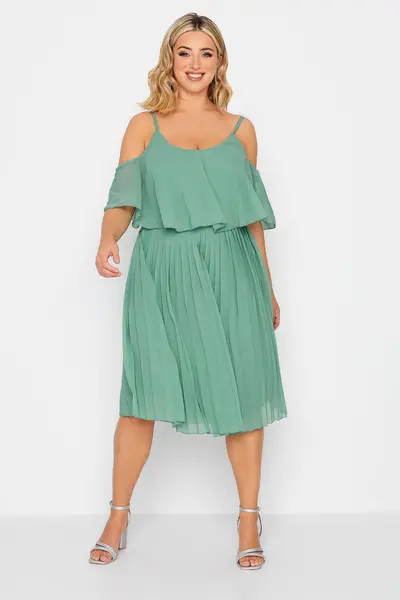 Image of Yours Midi Dress Green
