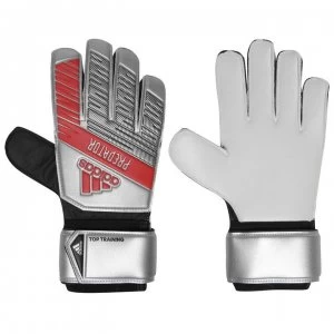 Image of adidas Predator Top Training Goalkeeper Gloves - Silver
