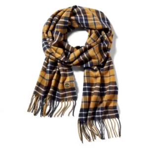 Image of Timberland Cape Neddick Scarf With Gift Box For Men In Yellow, Size ONE