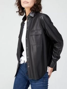 Image of Hugo Boss Balady Long Sleeve Shirt Black Size L Women