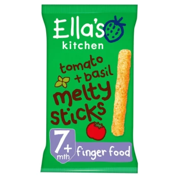 Image of Ellas Kitchen Melty Sticks - Tomato & Basil - 16g x 5