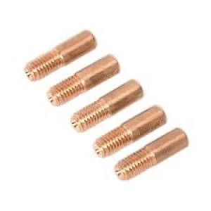 Image of Genuine SEALEY TG100/3 Contact Tip 1mm MB14 Pack of 5