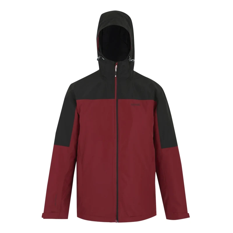 Image of Hooded waterproof jacket Regatta Thornridge Marron Male S