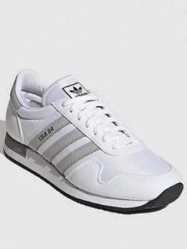 Image of adidas Originals USA 84 - White/Grey, Size 12, Men