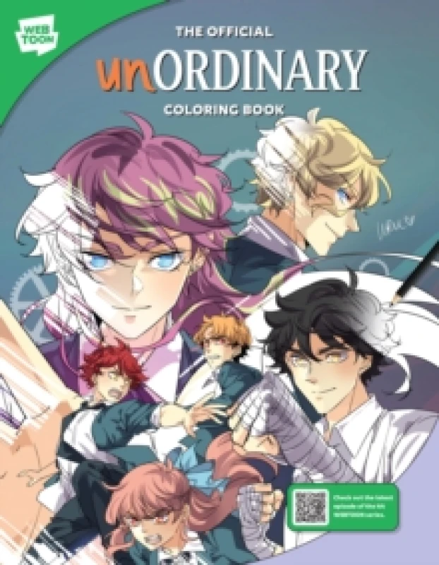 Image of The Official unOrdinary Coloring Book. Paperback. By Uruchan, WEBTOON Entertainment, Walter Foster Creative Team Books