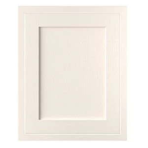 Image of Cooke Lewis Carisbrooke Ivory Framed Tall single oven housing door W600mm