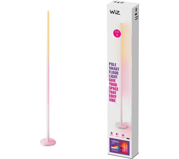Image of WiZ Pole Floor Light Smart Lighting in White
