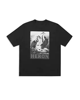 Image of Heron Preston Halftone Heron Graphic Tee