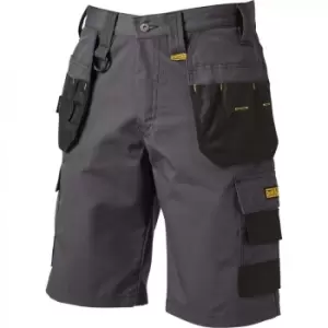 Image of DEWALT Mens Cheverley Cargo Shorts (38R) (Grey)
