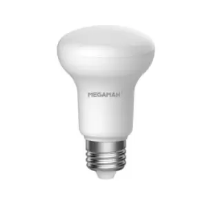 Image of Megaman 6.5W LED Opal Reflector R63 ES/E27 Very Warm White - 616002
