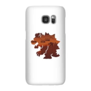 Image of Nintendo Super Mario Bowser Silhouette Phone Case - Samsung S7 - Snap Case - Gloss
