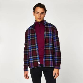 Image of Jack Wills Glebe Flannel Check Shirt - Damson