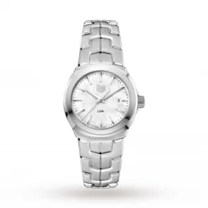 Image of Link Quartz Date Mother Of Pearl Ladies Watch