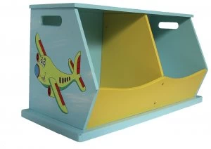 Image of Liberty House Toys Transport 2 Bin Storage Unit.