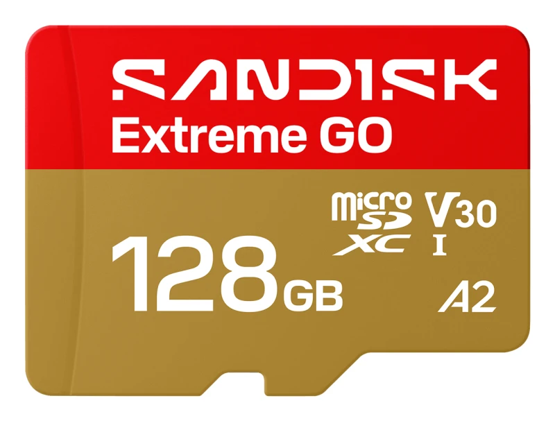 Image of SanDisk Extreme GO 128GB MicroSDXC UHS-I