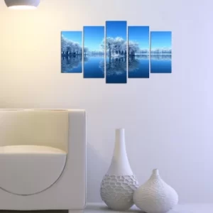 Image of 5PMX-074 Multicolor Decorative MDF Painting (5 Pieces)