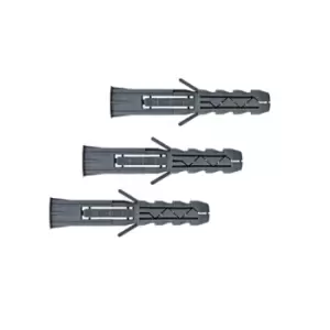 Image of Moderix Universal Wall Plug 3-Way Expansion Concrete Brick - Size 8 x 40mm, Pack